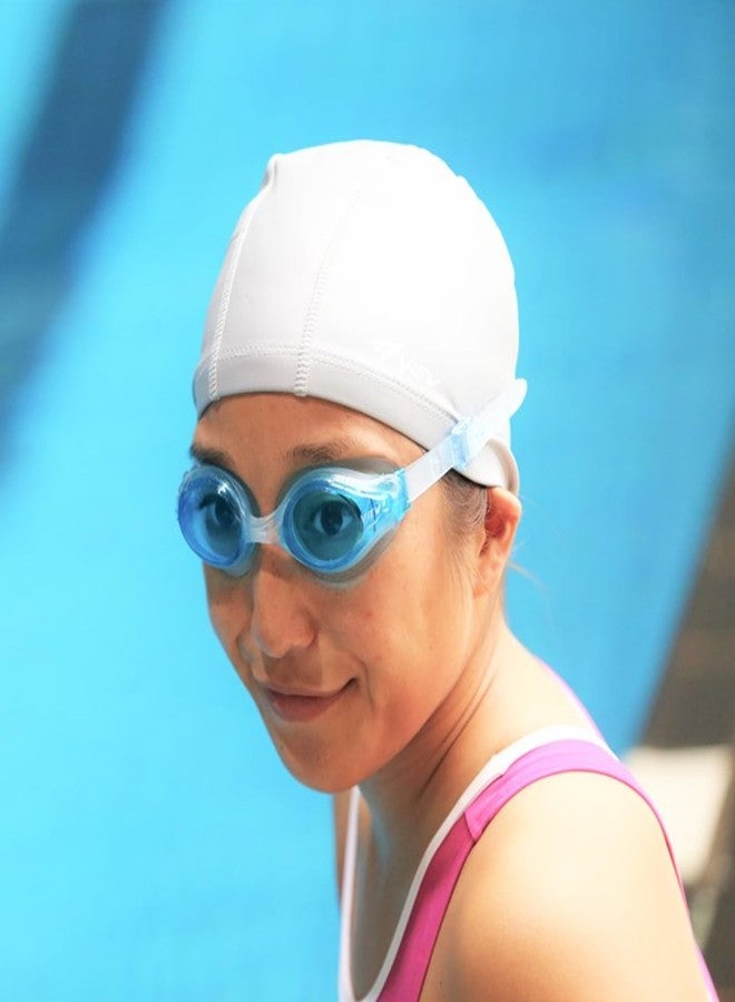 AUGEN Swim Goggles with Free Protective Case Pro Anti fog Protection Clear Anti-UV Swimming Goggles with Adjustable Strap & Ear Plugs (Pink) - Image 3