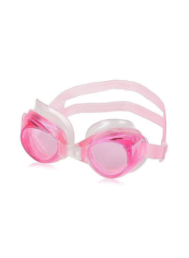 AUGEN Swim Goggles with Free Protective Case Pro Anti fog Protection Clear Anti-UV Swimming Goggles with Adjustable Strap & Ear Plugs (Pink) - Image 1