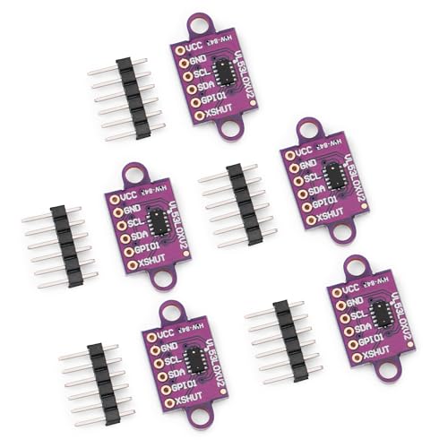 Qoroos 5Pcs VL53L0X Time-of-Flight (ToF) 940nm Laser Ranging Sensor Breakout GY-VL53L0XV2 Distance Measurement Module IIC for Arduino - Image 1