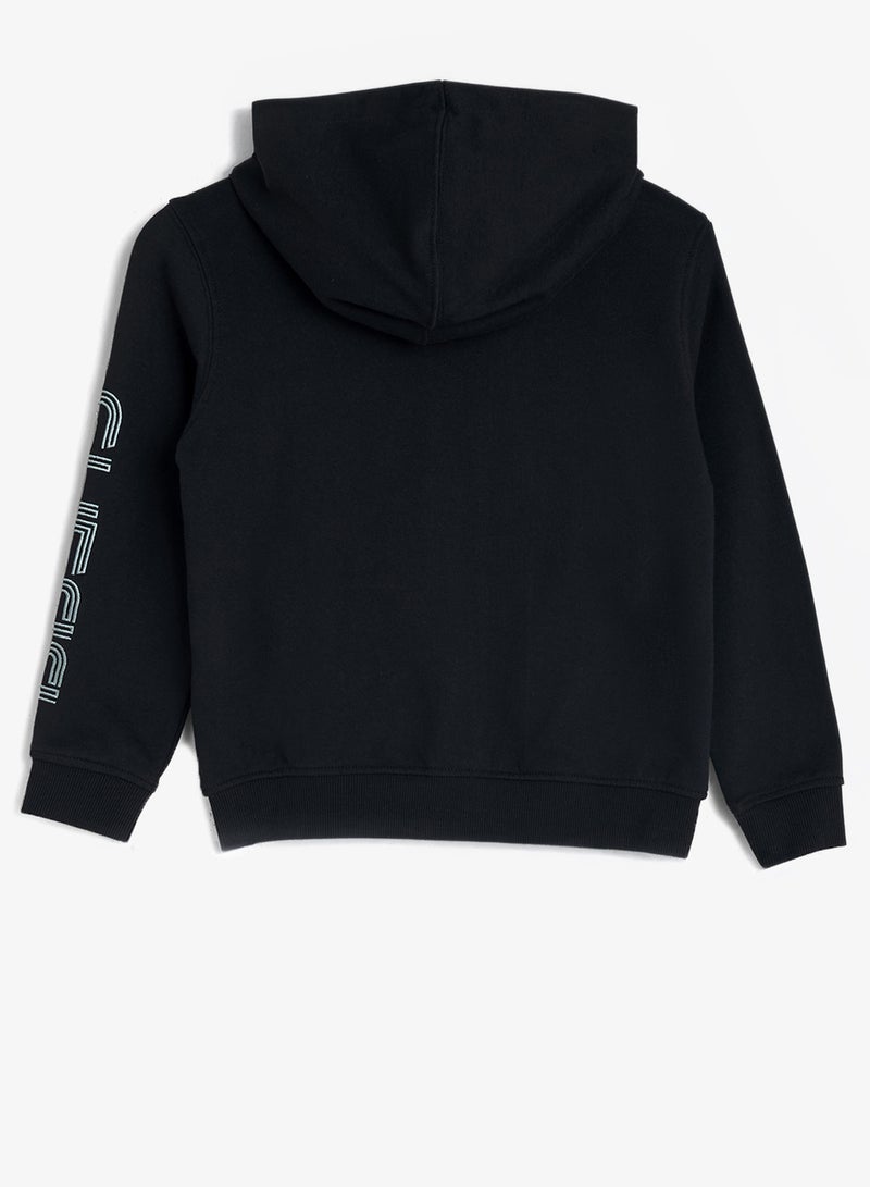 GUESS Youth Zip Through Hoodie And Shorts Set - Image 3