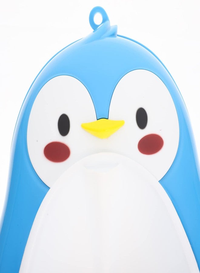 Toddmomy Penguin Potty Urinal for Boys Toddler Toilet Training with Suction Cups Large Capacity Wall Mounted Kids Urinal for Home Bathroom - Image 4