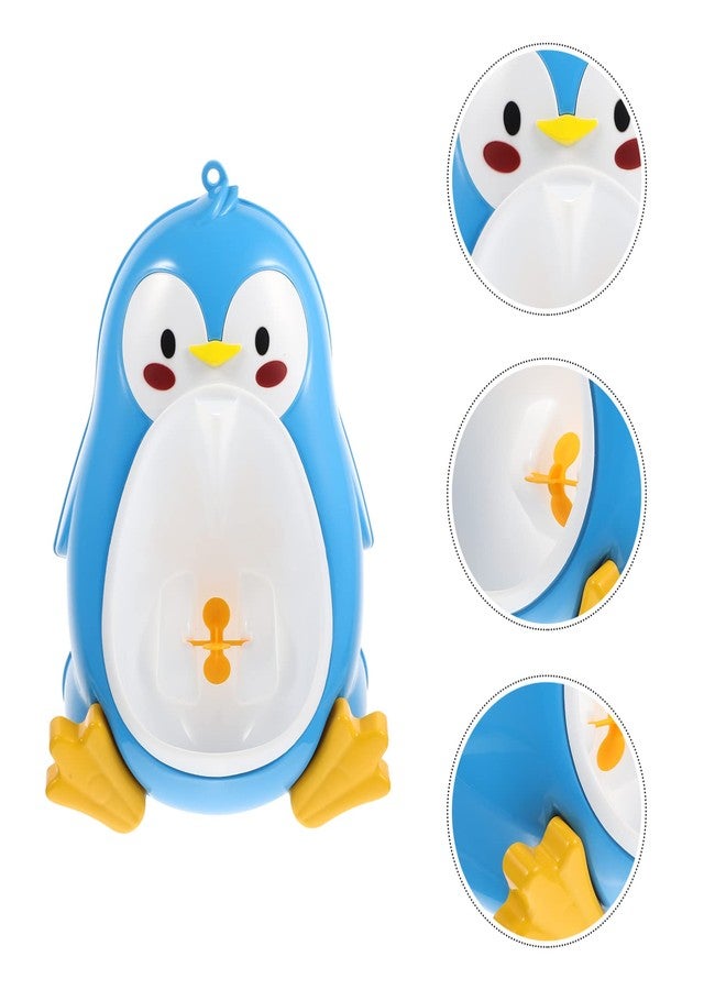Toddmomy Penguin Potty Urinal for Boys Toddler Toilet Training with Suction Cups Large Capacity Wall Mounted Kids Urinal for Home Bathroom - Image 5