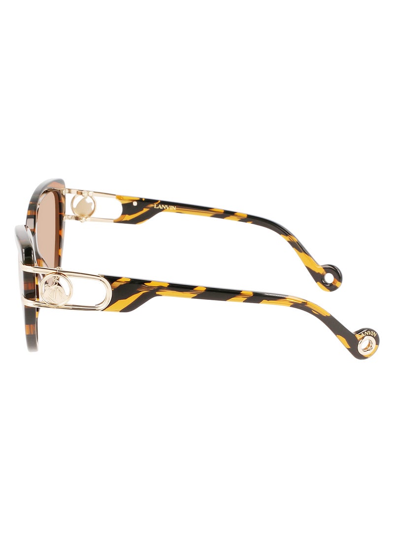 LANVIN نظارات شمسية للنساء LNV643S-236-5616 - Image 4