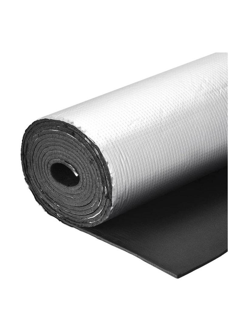 RACO Pipe Insulation Foam Soft Rubber Sheet Roll to Protect Pipes and Heat Preservation Moisture-Proof Waterproof Thermal Insulation (25MM, SELF ADHESIVE... - Image 1