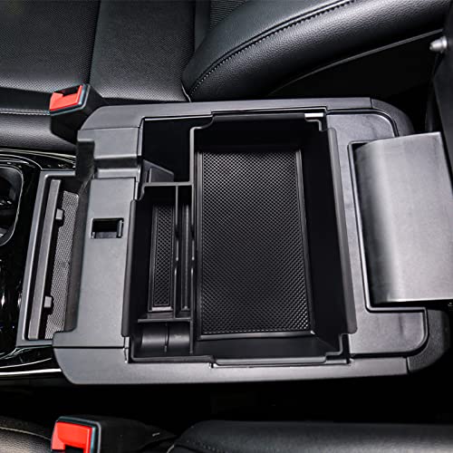 TACOBRO Center Console Organizer Tray Compatible with Ford Explorer 2020 2021 2022 2023 2024 2025 Accessories Armrest Glove Box Secondary Storage Divider Insert ABS Materials - Image 3