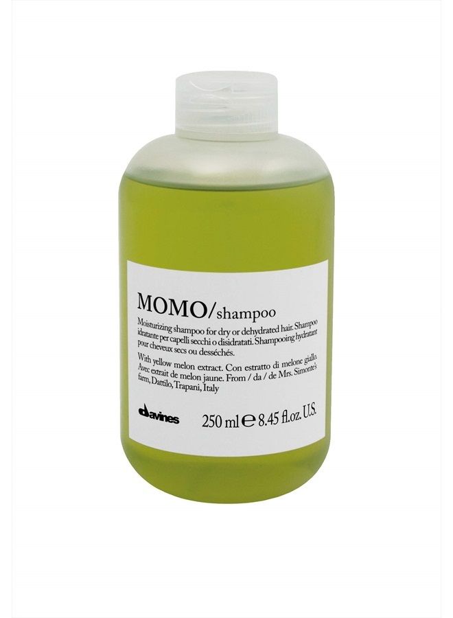 Davines Momo Moisturizing Shampoo for Dry and Dehydrated Hair, 8.45 Ounce - Image 1