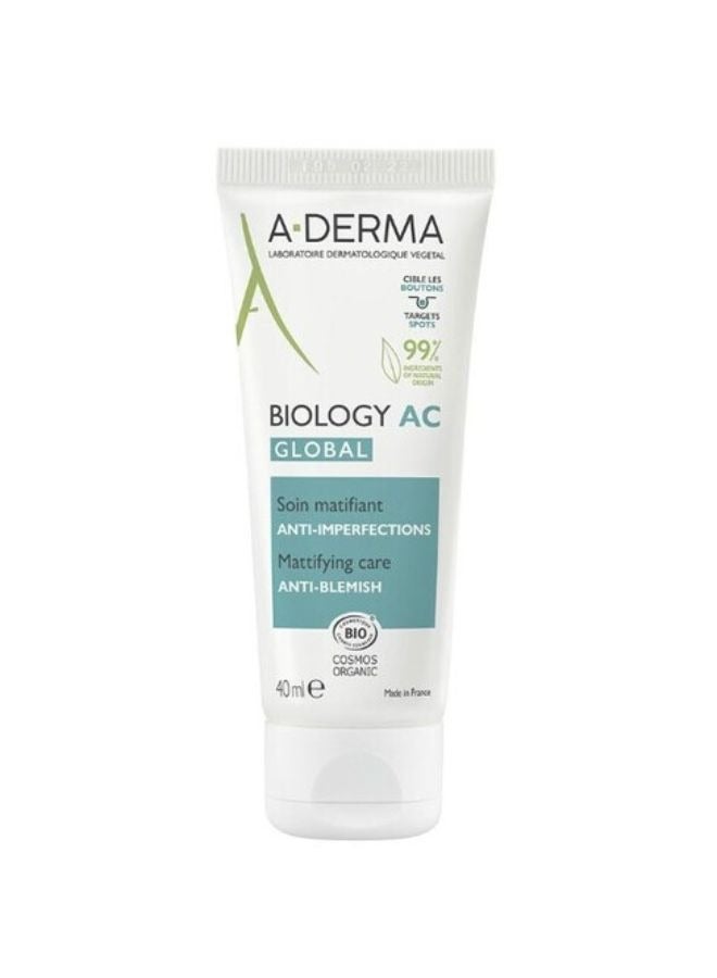 A-DERMA BIOLOGY AC GLOBAL CREAM 40ML 