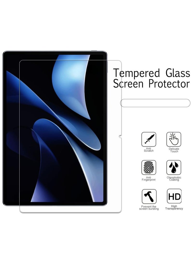 2-Pack Tempered Glass Compatible with Huawei MatePad Air 12'' (2024) Screen Protector,Ultra Resistant,Anti-Fingerprints,HD-Clear,Full Coverage Tablet Film - Image 2