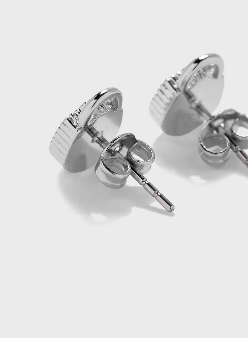 Ted Baker Pamza Mini Pave Padlock Stud Earrings