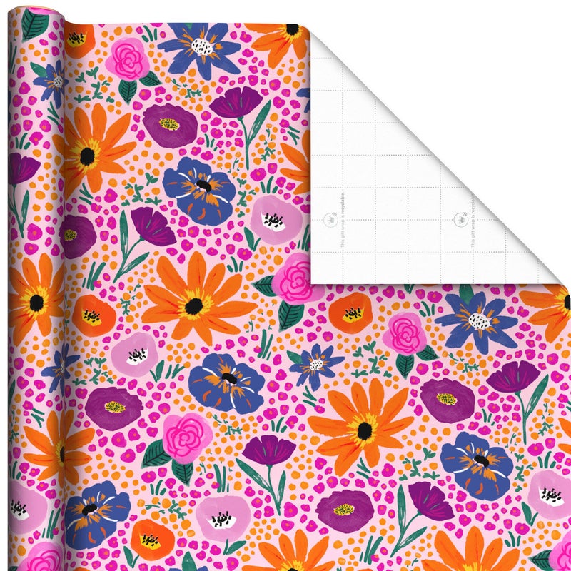 Hallmark Garden Stroll Floral Gift Roll Wrap (2 m) - Image 2