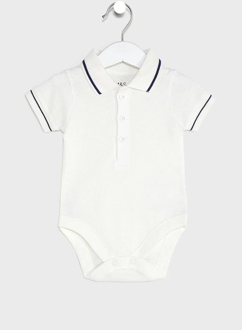 Marks & Spencer Infant 3 Pack Assorted Bodysuit