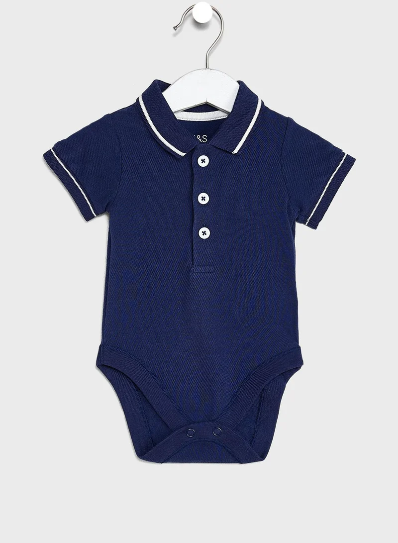 Marks & Spencer Infant 3 Pack Assorted Bodysuit