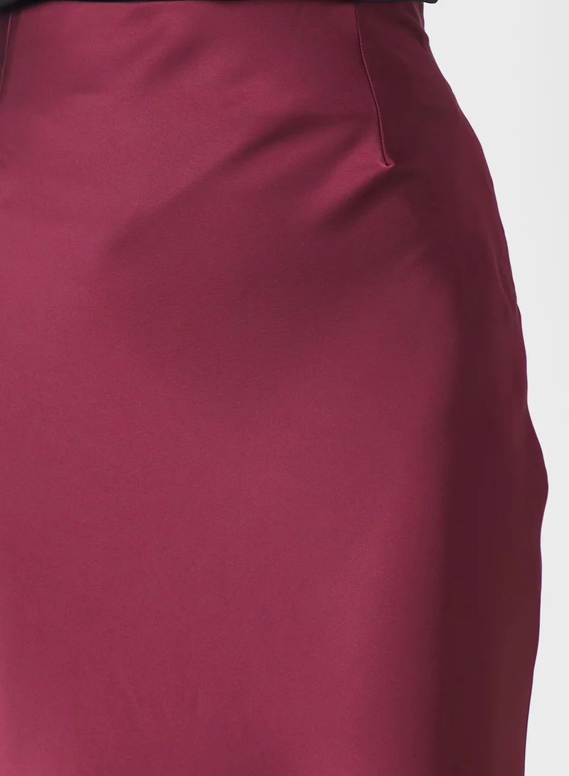GLAMOROUS High Waist Skirt