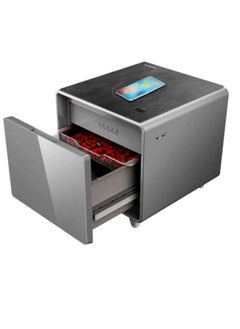 30L Smart Coffee Table Minibar Ice Bar Sofa Corner Cabinet Nightstand Table Refrigerator With Wireless Charging Adjustable Temperature Control