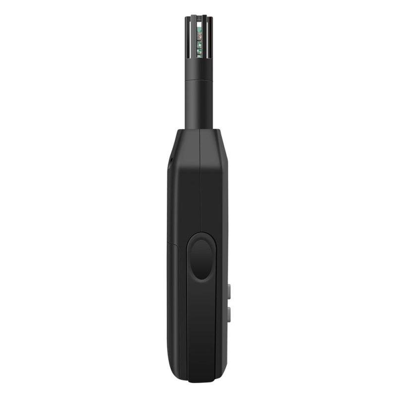 Temperature & Humidity Sensor: Black & Green Compact Ultra Lightweight Design - High Precision Fast Response VA Color Screen for Dark Environments, Switchable ℃ ℉ Units for Indoor Outdoor Environment - Image 4