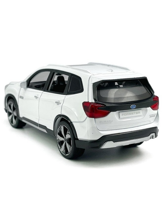 VIIGER 1:30 Scale 2021 Subaru Forester E-Boxer Suv Model Toy Car Metal Diecast Toy Vehicle, Doors Open, Light Sound, Pull Back, Toys For Boys Kids Gifts, Men Collection, Home Office Décor, White - Image 5