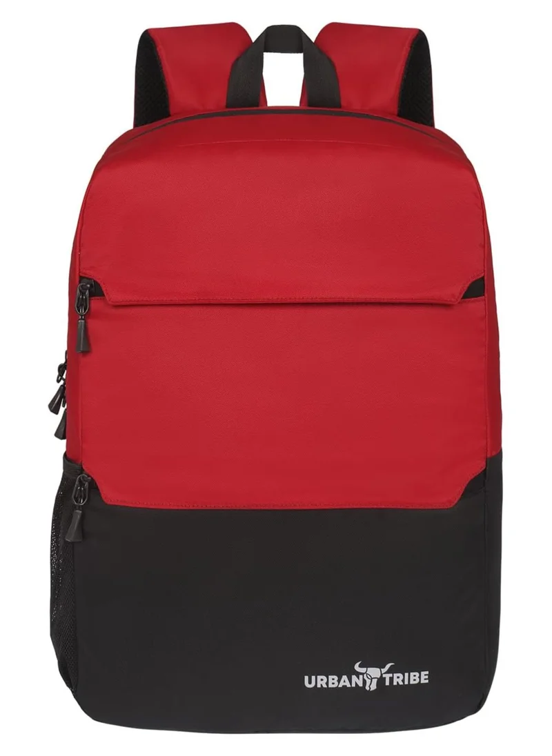 إربان ترايب URBAN TRIBE Vixen 16 Liters Red Laptop Office Travel Backpack For Men And Women, Boys And Girls