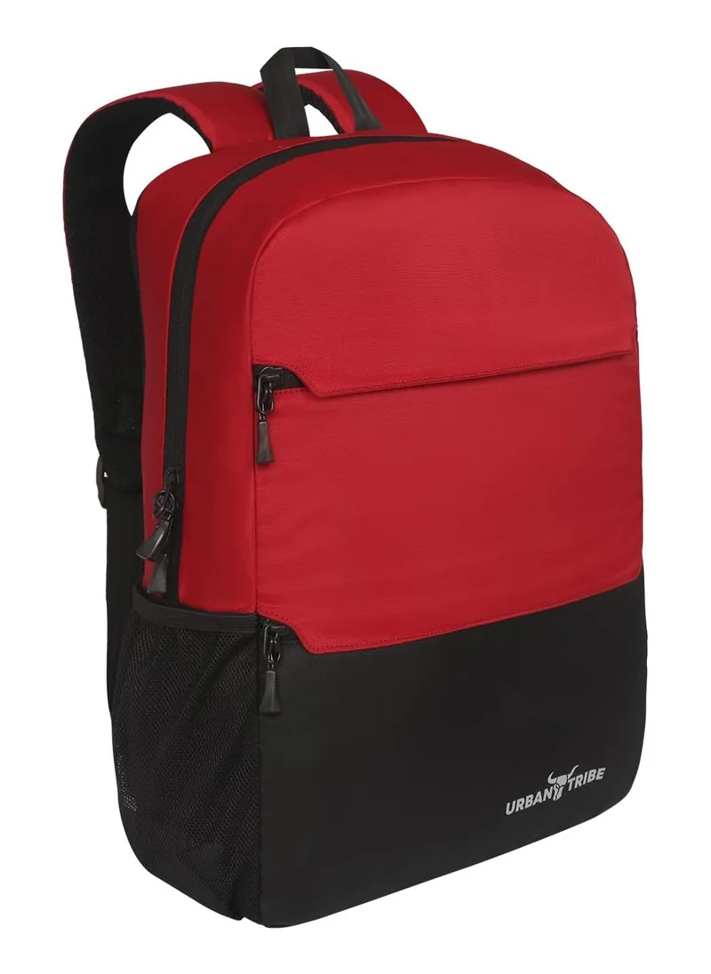 إربان ترايب URBAN TRIBE Vixen 16 Liters Red Laptop Office Travel Backpack For Men And Women, Boys And Girls