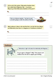 KS2 English Year 4 Reading Targeted Question Book  - Image 1