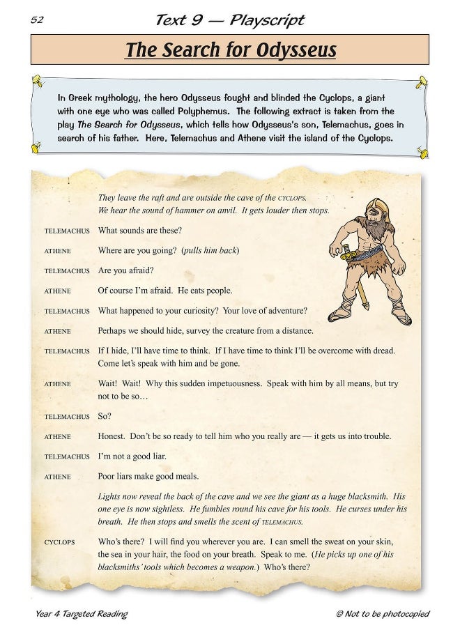 null - KS2 English Year 4 Reading Targeted Question Book - Image 1