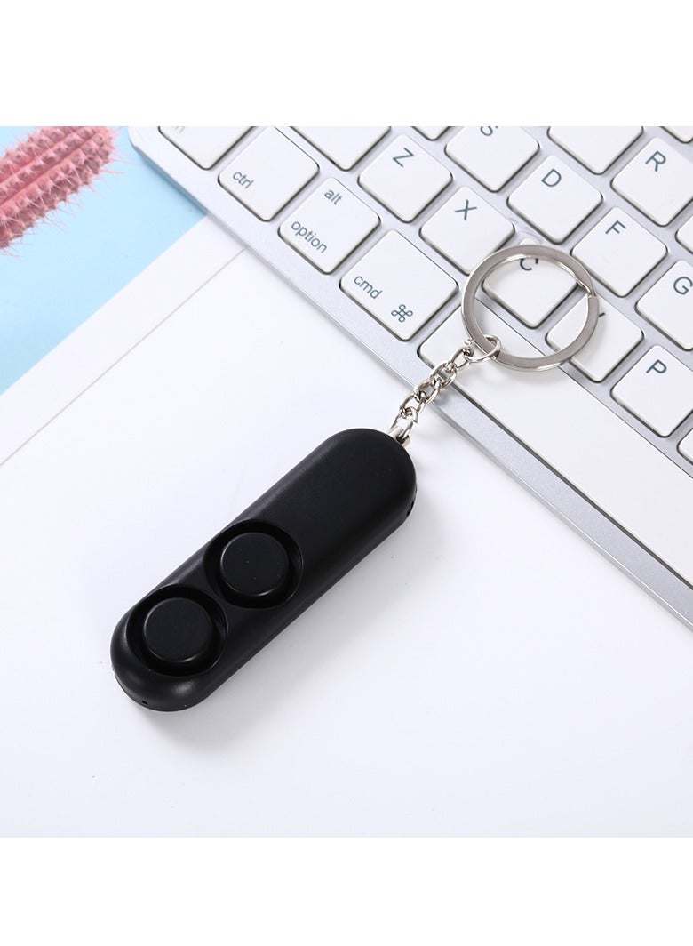 Personal Security Buzzer, Dual Speaker Loud Safety Alarm, Lightweight And Portable Security Siren, Sturdy And Durable Personal Safety Keychain Alarm For Elders Kids Women, (1pc, Green)  - Image 2