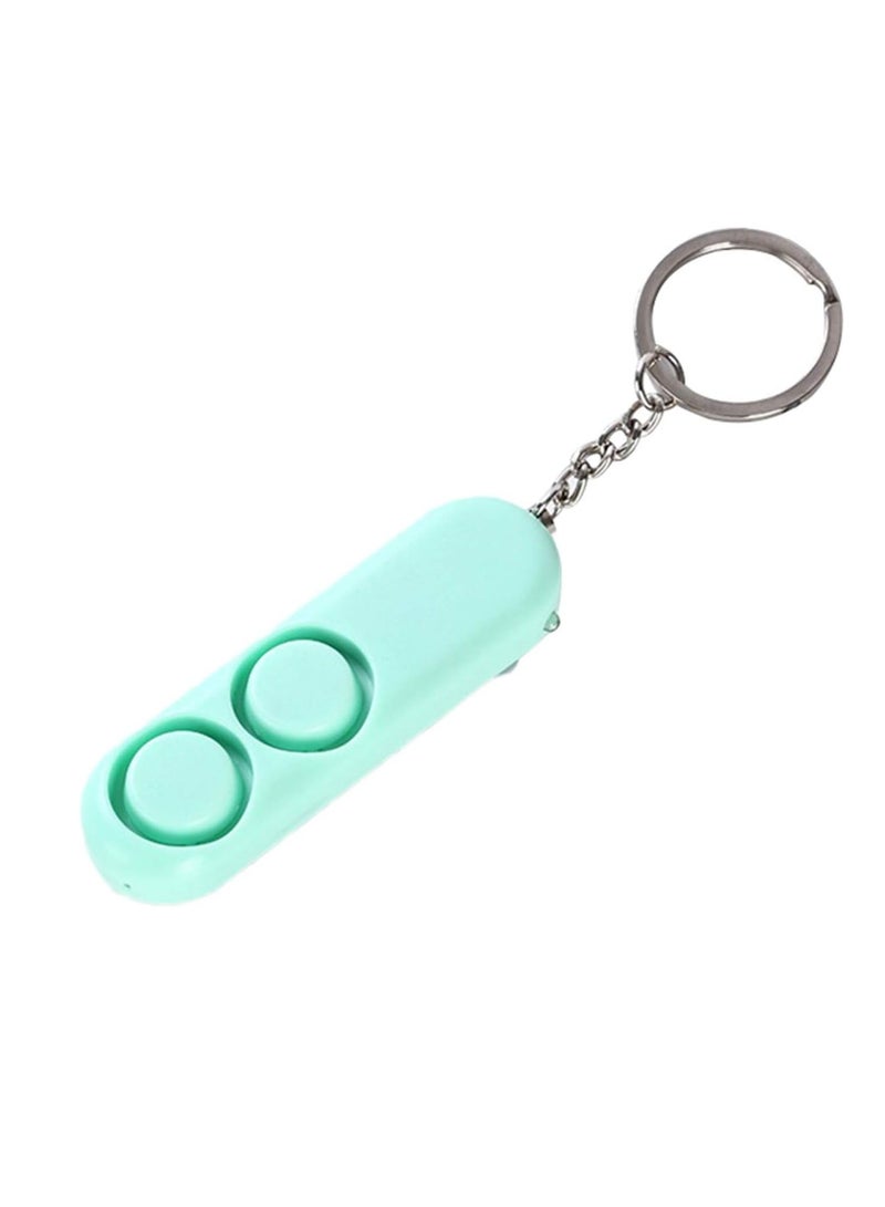 Personal Security Buzzer, Dual Speaker Loud Safety Alarm, Lightweight And Portable Security Siren, Sturdy And Durable Personal Safety Keychain Alarm For Elders Kids Women, (1pc, Green)  - Image 1