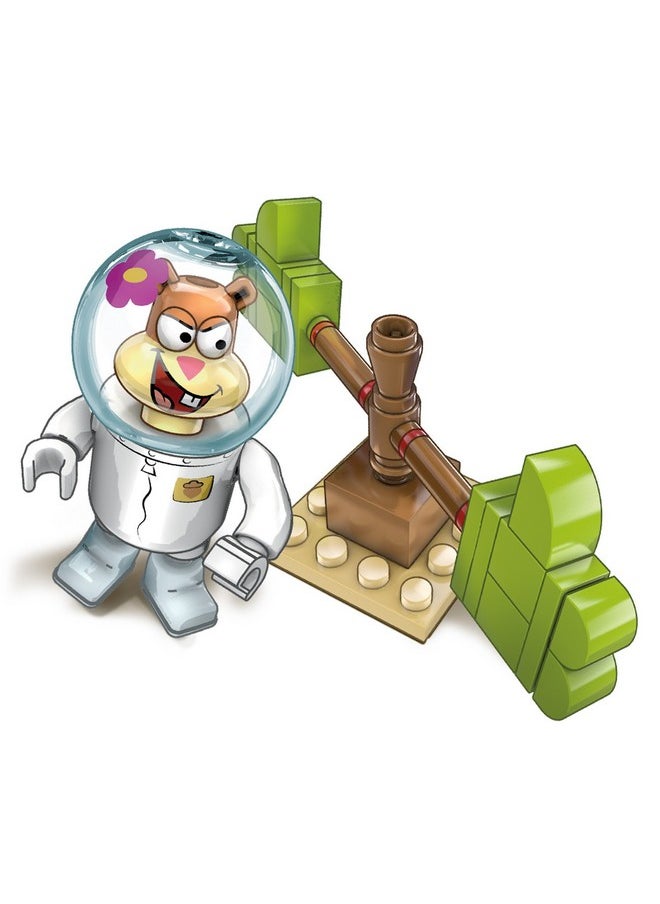 Mega Brands Mega Bloks Spongebob Squarepants - Sandy Wacky Pack Building Kit  - Image 4