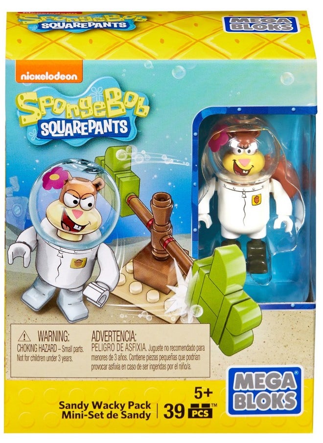 Mega Brands Mega Bloks Spongebob Squarepants - Sandy Wacky Pack Building Kit  - Image 1