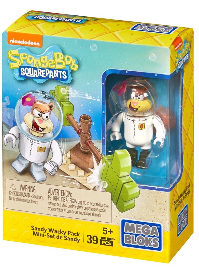 Mega Brands Mega Bloks Spongebob Squarepants - Sandy Wacky Pack Building Kit  - Image 5