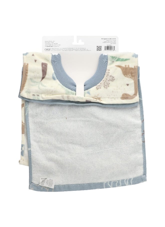 Neat Solutions Neat Solutions, Baby Bibs, 6M+, Dinosaurs, 2 Count  - Image 2