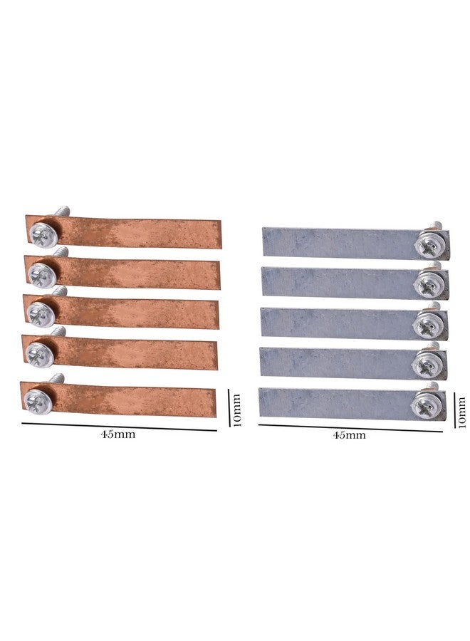Sameer Science Projects Zinc-Copper Nails Strip 5+5 for Science Experiment Project to Make Lemon Energy - Image 3