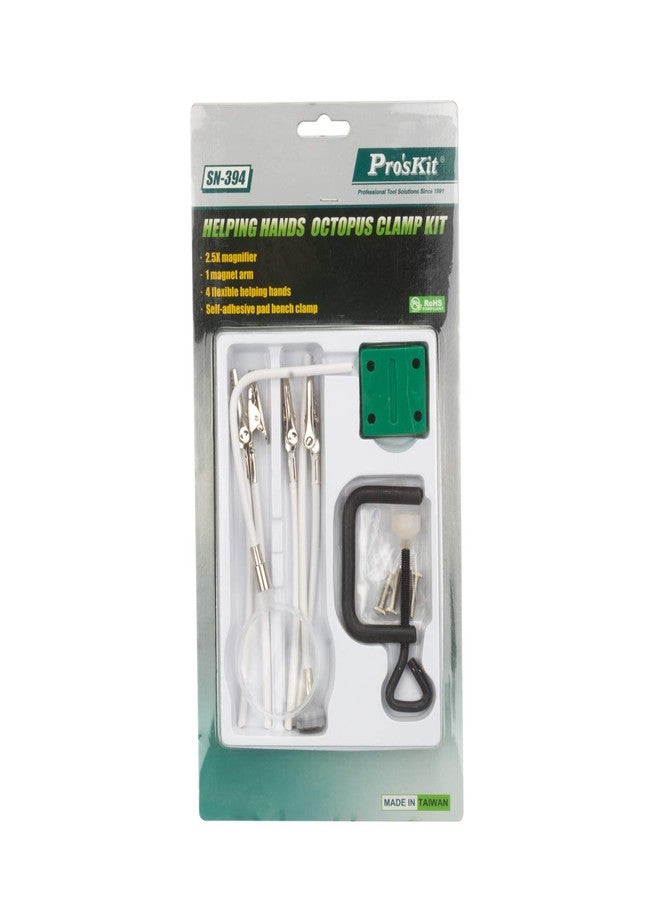 بروس كيت طقم مشبك الأخطبوط المعدني المساعد Proskit SN-394 (متعدد الألوان) - Image 1