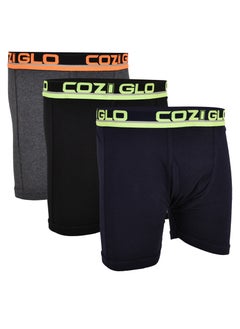 COZI Cozi Men's Cotton Boxers (Pack of 3)  - Image 3