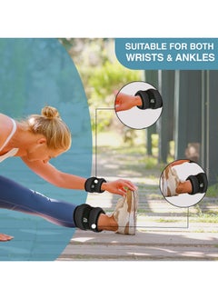 Allure Sphere Sphere Ankle Weights With Adjustable Straps For Men & Women 0.5Kg- 2.5Kg In Pair - Wrist & Leg Weights For Jogging, Running, Aerobics, Gymnastics, Fitness Exercise, Workouts  - Image 5
