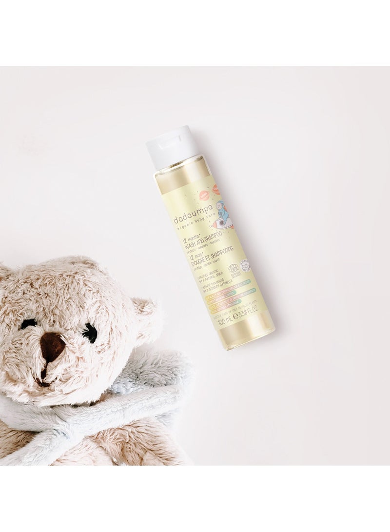 dadaumpa Organic Wash And Shampoo For 12M+ Babies 100 ML - Image 4