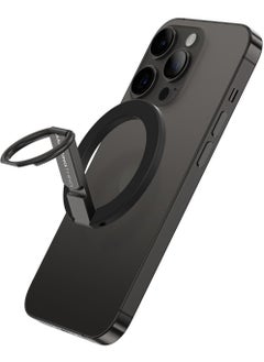 AMAZINGthing Titan MAG Magnetic Grip with Adjustable Stand Compatible with MagSafe - Black  - Image 1