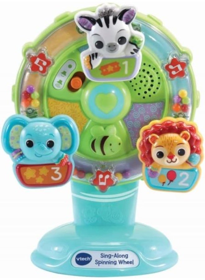 vtech Sing-A-Long Spinning wheel - Multicolour | Features 10 happy melodies, 4 sing-along songs and lots of spinning!| Suitbale ages 6m + up - Image 1