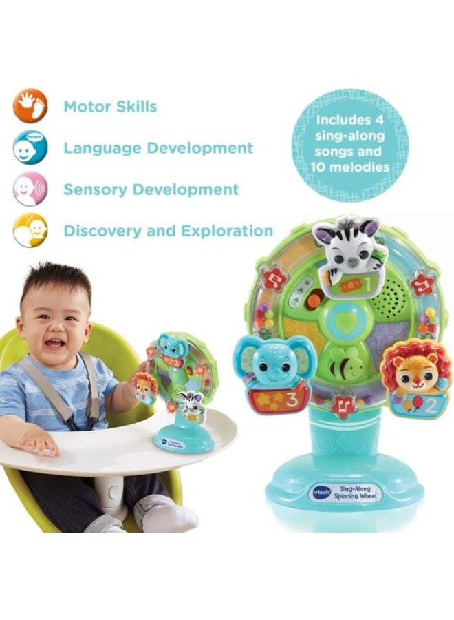 vtech Sing-A-Long Spinning wheel - Multicolour | Features 10 happy melodies, 4 sing-along songs and lots of spinning!| Suitbale ages 6m + up - Image 4