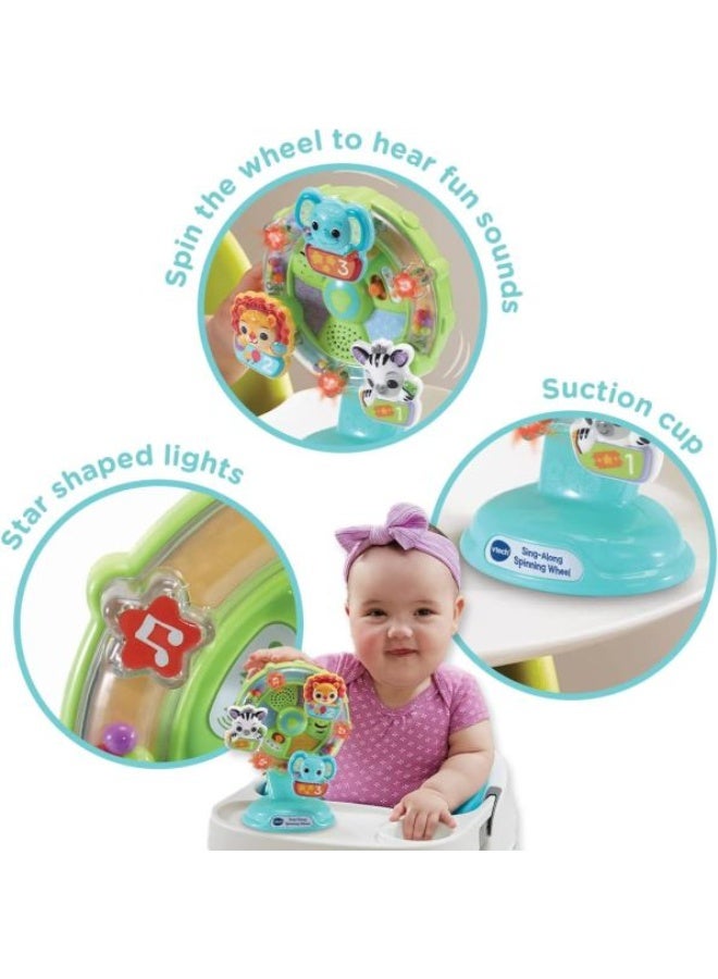 vtech Sing-A-Long Spinning wheel - Multicolour | Features 10 happy melodies, 4 sing-along songs and lots of spinning!| Suitbale ages 6m + up - Image 5