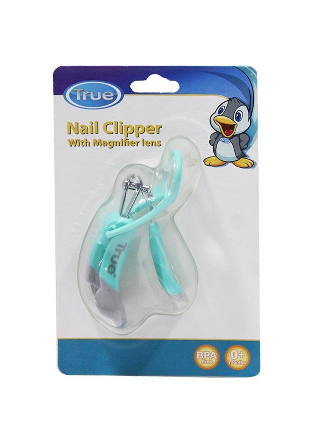 True TRUE Baby Nail Clipper With Magnifier Lens 
