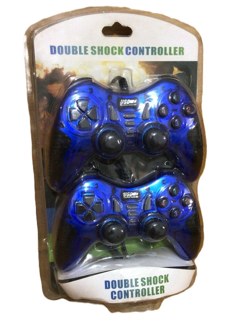 Dual Vibration Game Controller for PC/Laptop – Turbo & Auto Function Enabled