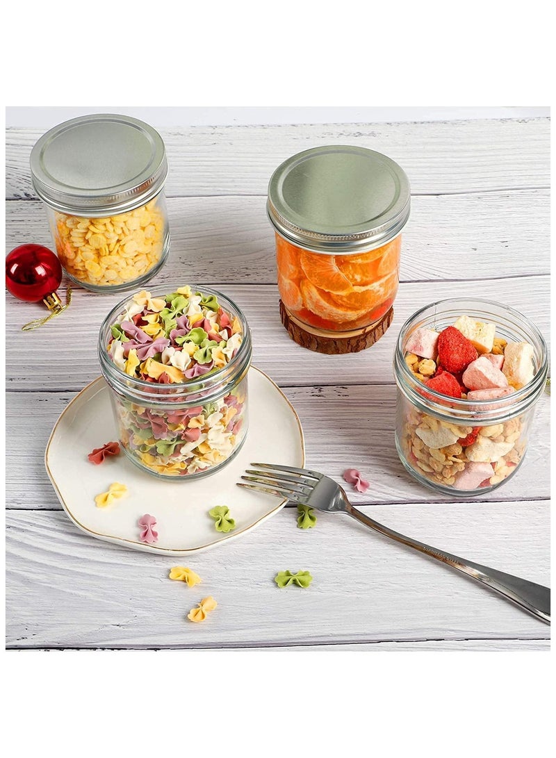 بيوينتي أواني ماسون عريضة الفم سعة 8 أوقية - Image 5