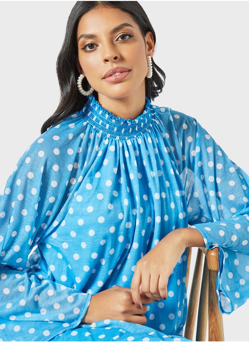 SIVVI for HANIYA - Polka Dot Print Dress - Image 1