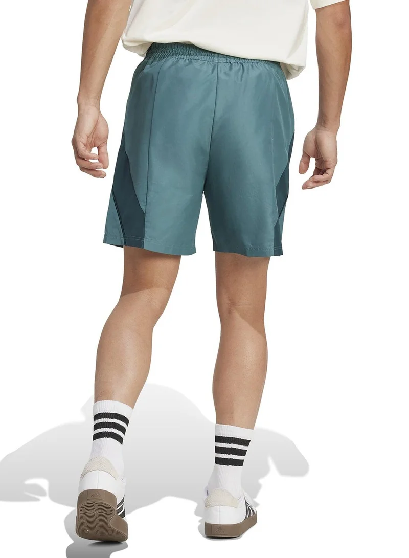 Adidas M Stadium Sho Green Shorts (1/2) Shorts For Men