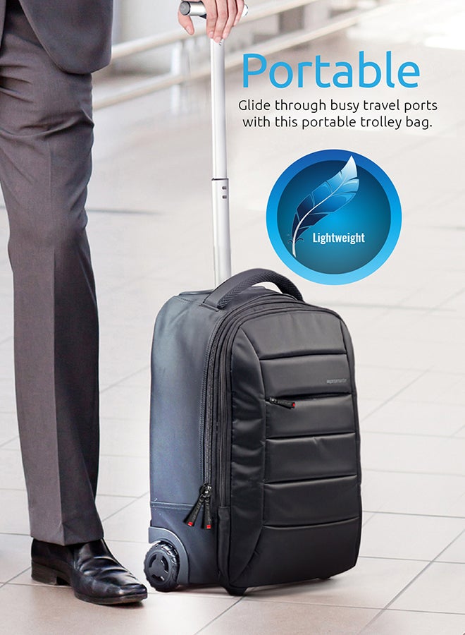 PROMATE Heavy Duty Trolley Bag for 15.6inch Laptop,  BizPak-TR | Black - Image 2