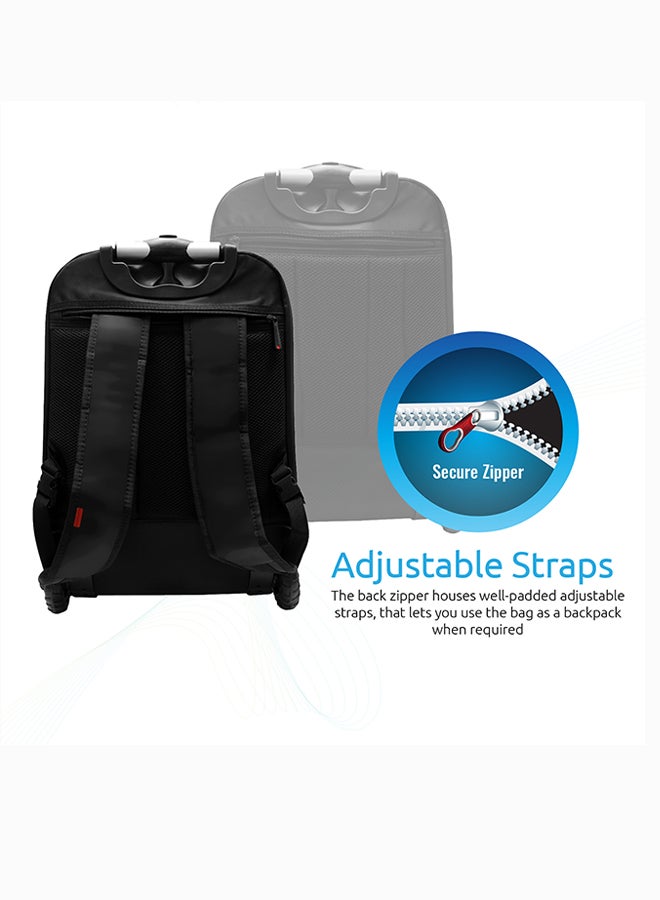 PROMATE Heavy Duty Trolley Bag for 15.6inch Laptop,  BizPak-TR | Black - Image 5