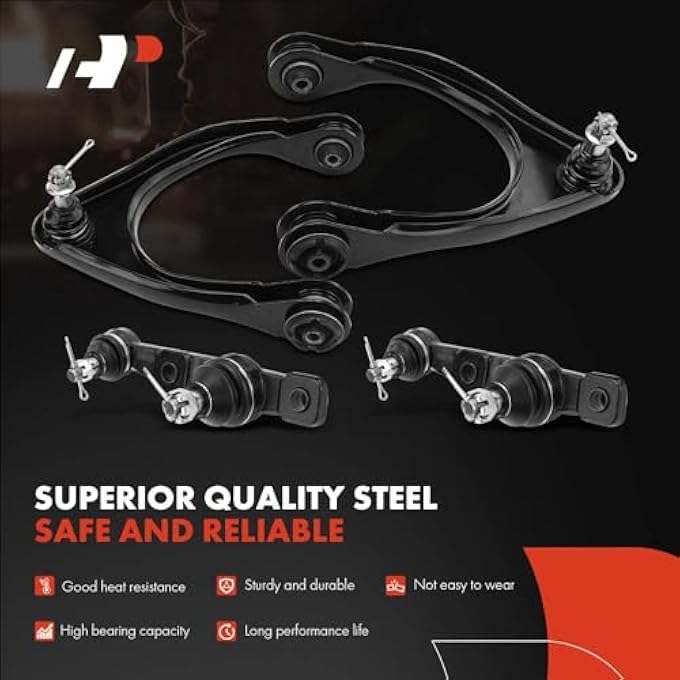 ريحني مجموعة من 10 ذراع تحكم علوي، ذراع تمايل أمامي، رابط كرة، مفصل كروي سفلي، نهاية قضيب الربط الداخلي الخارجي، متوافق مع لكزس GS300 2006، GS350، Gs450H 20072011 GS430 20062007 GS460 20082011 - Image 5