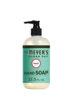 MRS. MEYER'S CLEAN DAY Liquid Hand Soap, Cruelty Free and Biodegradable Hand Wash Made with Essential Oils, Basil Scent, 12.5 oz - Pack of 6 - pzsku/ZB59A6F432E3B1405E65AZ/45/_/1740661988/b2ba2de4-b60b-4aca-93f0-d922648acf88