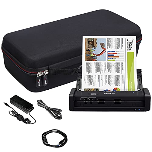 Mchoi Hard Portable Case Compatible with Epson Workforce ES-300W/ES-200/ES-300WR Wireless Color Portable Document Scanner - Image 5