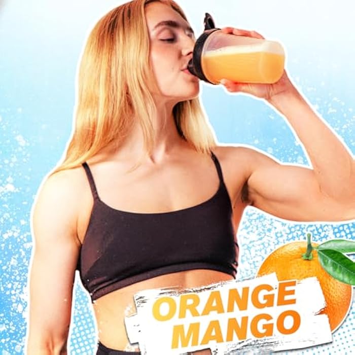 Jacked Factory Hydrasurge Electrolytes Powder Packets - Sugar Free & Naturally Sweetened Hydration Packets - Keto & Vegan Friendly, Easily Dissolves - 30 Stick Packs, Orange Mango - Image 4
